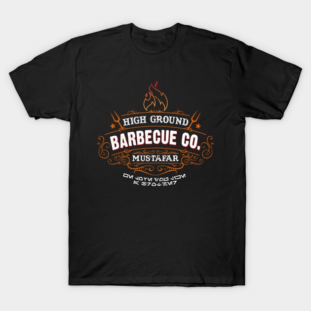 High Ground BBQ T-Shirt by PopCultureShirts